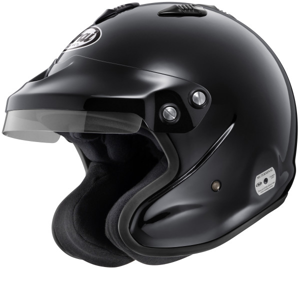 Arai Helmets Gp-J3 (White/Marigold 6 Studs)